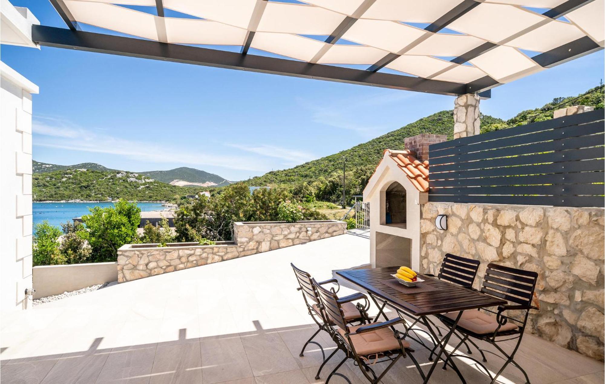 Gorgeous Home In Janjina With Sauna المظهر الخارجي الصورة